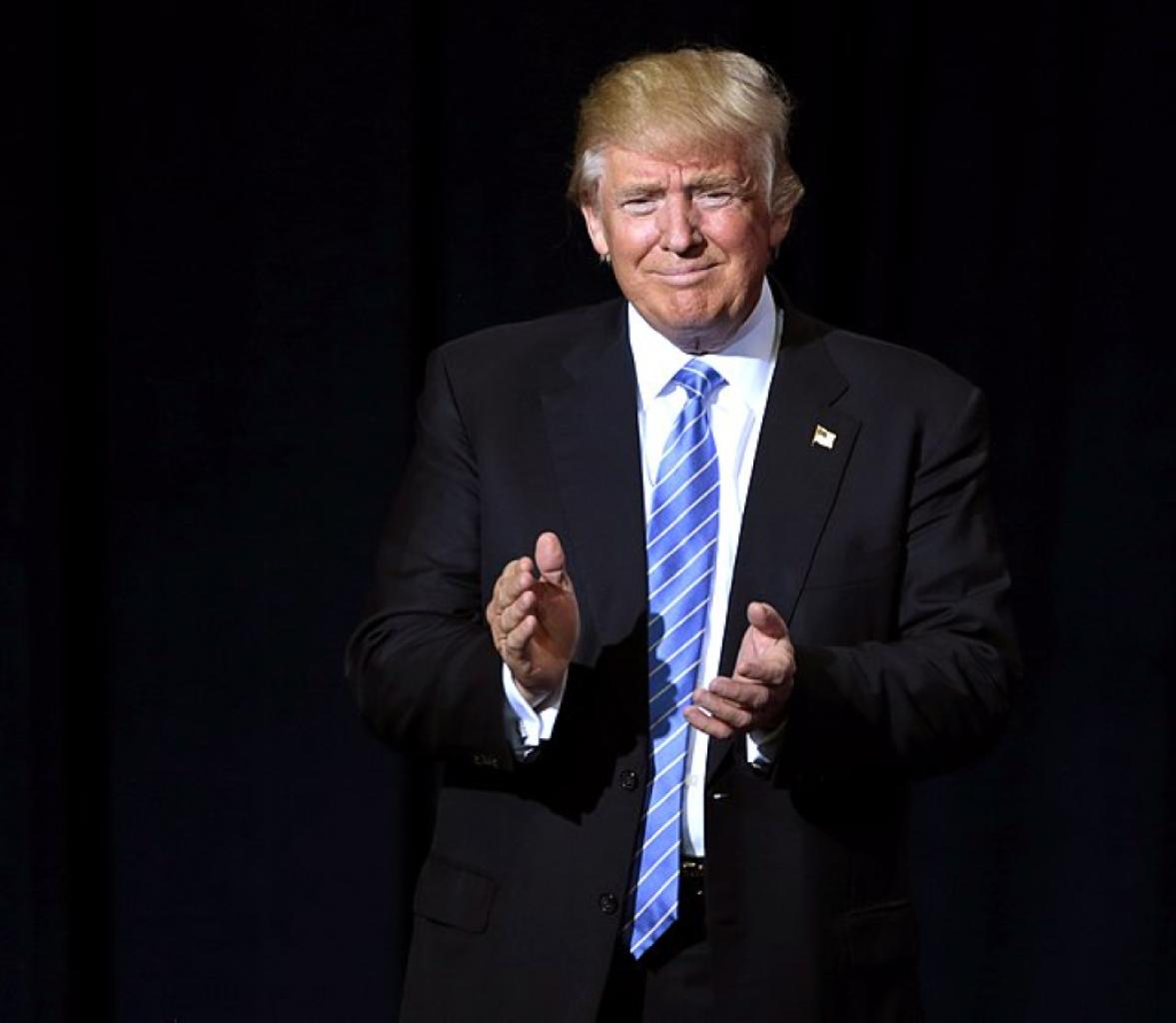 Donald Trump à la Maison Blanche lors d’une rencontre officielle