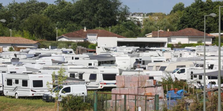 Landes : 200 caravanes occupent illégalement un terrain agricole privé à Orx — la France rurale prise en otage