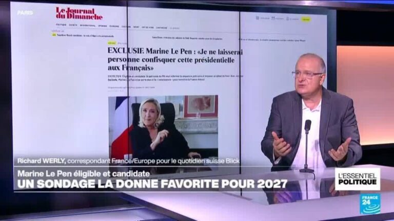 Jordan Bardella : « Marine Le Pen aspire à présider la France. Je souhaite la gouverner. »