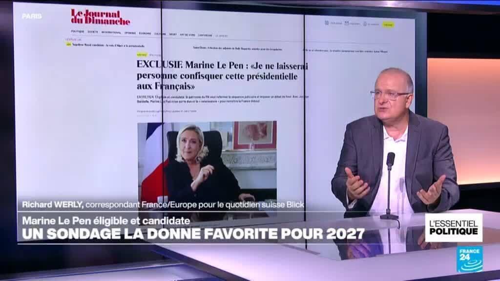 Jordan Bardella : « Marine Le Pen aspire à présider la France. Je souhaite la gouverner. »